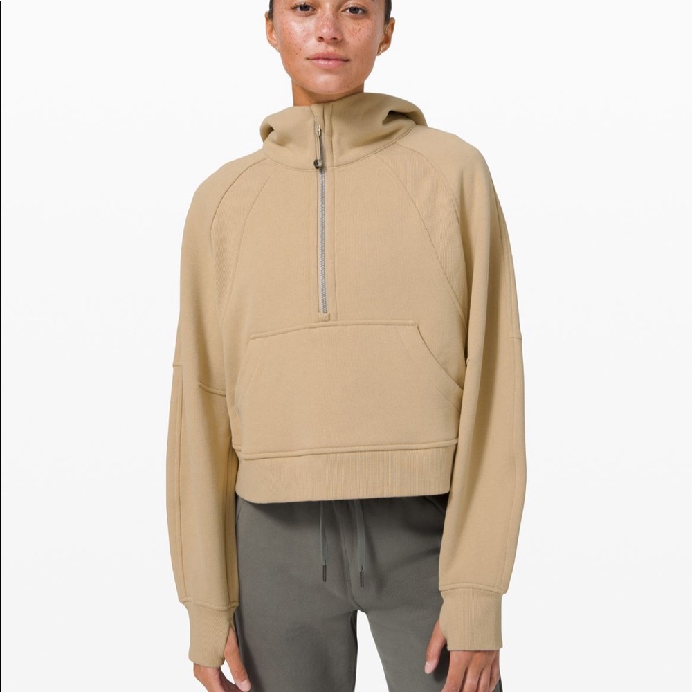 lululemon scuba oversized half zip XS/S
